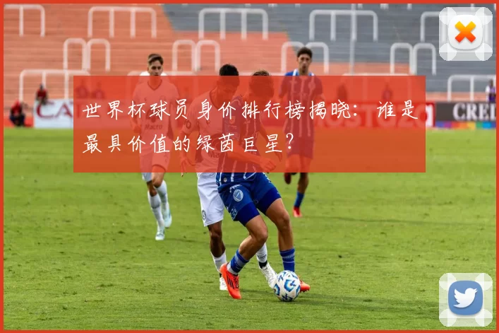 世界杯球员身价排行榜揭晓:谁是最具价值的绿茵巨星?