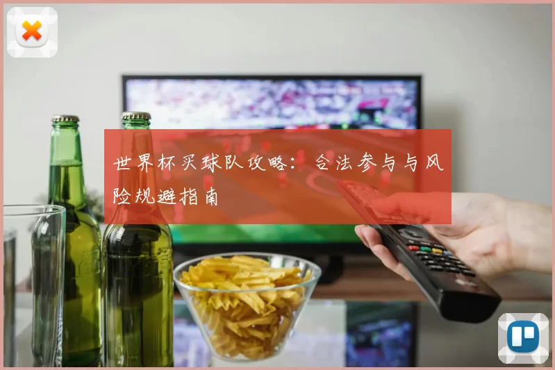 世界杯买球队攻略:合法参与与风险规避指南