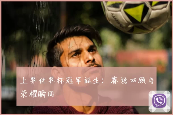 上界世界杯冠军诞生：赛场回顾与荣耀瞬间