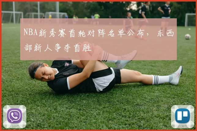 NBA新秀赛首轮对阵名单公布,东西部新人争夺首胜